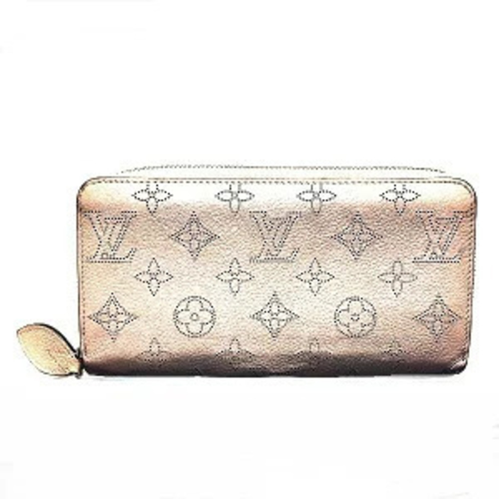 Louis Vuitton Monogram Mahina Zippy Wallet Long